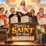 And there’s a Saint for That